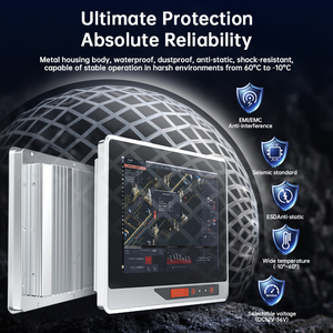 Công Nghiệp Tất Cả Trong Một Ip65 Không Thấm Nước 3rd Gen <span class=keywords><strong>Intel</strong></span> <span class=keywords><strong>Core</strong></span> <span class=keywords><strong>I3</strong></span> 8GB RAM 128GB SSD Wifi Rộng Phạm Vi Công Nghiệp Màn Hình Cảm Ứng Bảng Điều Chỉnh PC - Product Image 5