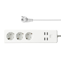 Soket steker cerdas Wifi Grosir Pabrik Outlet elektrik OEM 10A 16A AS dengan Alexa dan google Strip daya soket Cerdas Usb