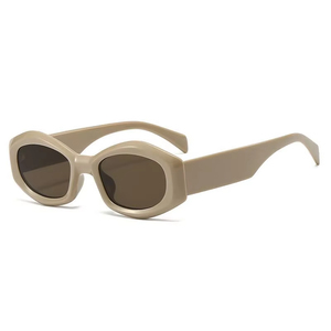 แว่นกันแดดแฟชั่นสุดหรูสำหรับผู้หญิง แบรนด์ดีไซเนอร์ กรอบเล็ก ดีไซน์หรูหรา แว่นกันแดดทรงแคทอายสำหรับผู้ชาย ปี 2025 - Product Image 3