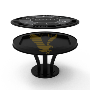 YH Double Face Ronde En Bois Réversible Table De <span class=keywords><strong>Poker</strong></span> Texas Table De <span class=keywords><strong>Poker</strong></span> Pour La Maison - Product Image 3