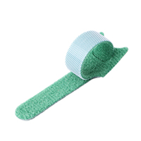 Meilleure vente à bas prix couleur/taille/logo personnalisés attaches de câble crochet et boucle attache de sangle attaches de câble réutilisables colorées