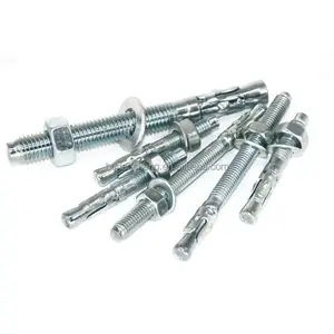 M6-M24 Surface silver fasteners stainless steel bolts wedge anchor