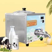 Machine de pasteurisation automatique compacte pour crème glacée, confiture, ketchup, jus, purée de tomates, œufs et lait