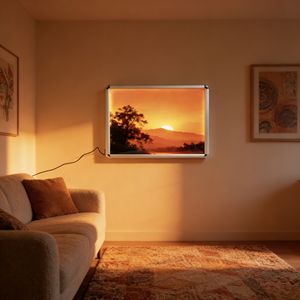 Caja <span class=keywords><strong>de</strong></span> Luz LED Rígida con Mecanismo <span class=keywords><strong>de</strong></span> Marco a Presión y Cubierta Acrílica <span class=keywords><strong>de</strong></span> 3mm para Anuncios <span class=keywords><strong>de</strong></span> Alta Visibilidad - Product Image 3