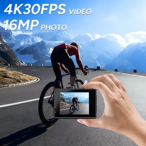 <span class=keywords><strong>Sjcam</strong></span> <span class=keywords><strong>Sj4000</strong></span> Caméra d'action double écran 4k30fps Ultra Hd Caméra sous-marine Étanche 170 ° Grand Angle Wifi pour Tiktok Youtube - Product Image 6