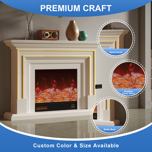 Cheminée électrique d'angle décorative d'intérieur <span class=keywords><strong>de</strong></span> qualité supérieure pour fabricants <span class=keywords><strong>de</strong></span> meubles - Product Image 2