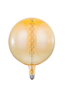 G150 G180 G200 Vintage Amber LED Retro Edison Lamp E27 2200K 2700K Ampoule à filament 6W 10W 12W 18W pour décoration de lustre résidentiel