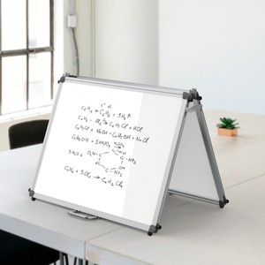 Bảng Trắng Từ Tính <span class=keywords><strong>4</strong></span> Mặt Linh Hoạt Bảng Viết Xóa Khô Có Thể Gập Lại Cho Lớp Học Hoặc Giảng Dạy Tại Nhà - Product Image 4