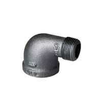 Codo Reductor de Rosca Interna y Externa SME B16.11 90, Reductor NPT de Alta Presión, Accesorios de Tubería Galvanizados en Zinc, Clase 150