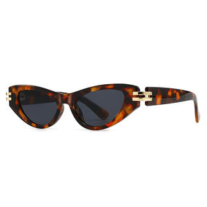 Lunettes de soleil <span class=keywords><strong>vintage</strong></span> œil de chat de marque, lunettes de soleil œil de chat de luxe pour femmes, lunettes de soleil <span class=keywords><strong>vintage</strong></span> œil de chat pour femmes, nouvelle mode - Product Image 3