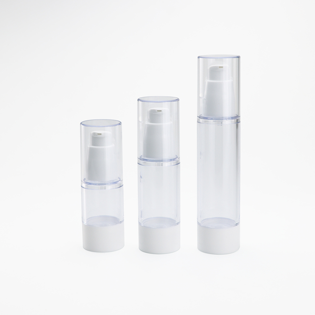 15/30/50ml AS Airless Spray Bottle Portable Press Lotion Bottle Makeup Subpackage Sunscreen Airless Bottle