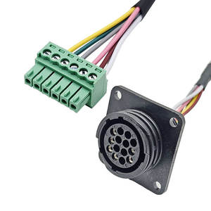 Conector Redondo de 14 Pines TE 182641-1 a 15EDGK-3.5, Bloque de Extensión de Terminal de Cable de 6 Pines, Arnés de Cables - Product Image 2