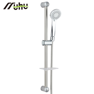 Kit <span class=keywords><strong>de</strong></span> <span class=keywords><strong>douche</strong></span> mural tout-en-un avec barre <span class=keywords><strong>de</strong></span> <span class=keywords><strong>douche</strong></span> courte, haute pression, économie d'eau, avec douchette réglable et tuyau - Product Image 5