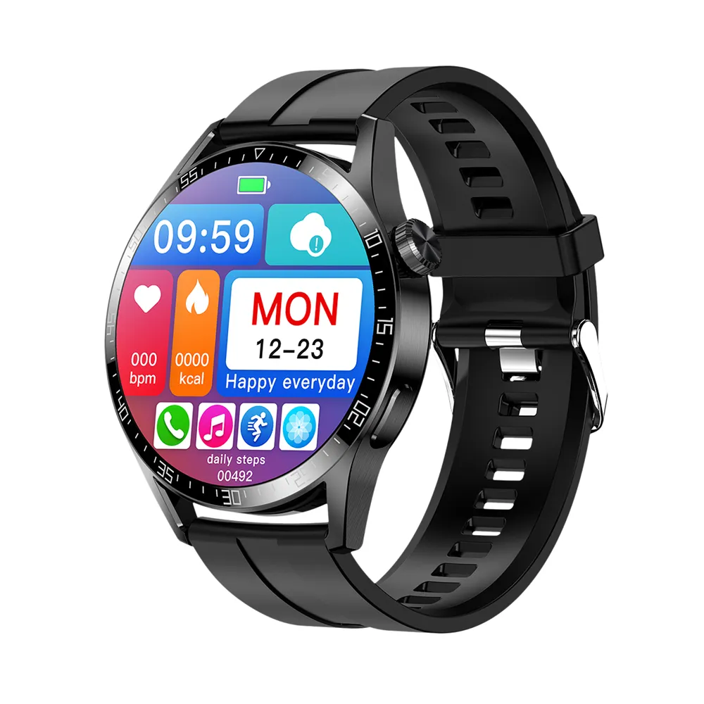 H3 intelligence watch waterproof IP68 multi function NFC smart watch sport heart rate blood pressure monitoring Wrist watch