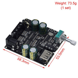 Placa Amplificadora Digital Bluetooth Estéreo XY-C100L de 100W, Módulo de Doble Canal XY-C100L - Product Image 4