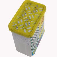 Boîte de déshumidificateur de recharge haute capacité absorbant l'humidité-Boîtier en plastique Piège humide étanche pour le stockage sous le lit