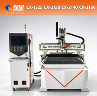 Machine de fraisage CNC ATC économique avec broche de refroidissement par air de 9 kW pour le travail du bois et la découpe