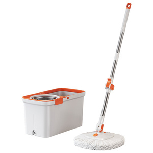 New ma thuật Thép lười biếng lau với sợi nhỏ lau Pad dày tự động xoay tiết kiệm thời gian và công sức cho hộ gia đình lau - Product Image 3