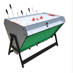 <span class=keywords><strong>Table</strong></span> de jeux multifonctionnelle unisexe de luxe pour l'intérieur, 4 pieds, rabattable, en MDF écologique, personnalisable, 3 en 1 : <span class=keywords><strong>billard</strong></span>/hockey sur glace/<span class=keywords><strong>foot</strong></span> de <span class=keywords><strong>table</strong></span> - Product Image 4