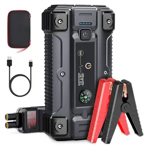 Car Jump Starter 5000A Peak 26800mAh Up to All Gas or 10L Diesel Engine 50 Times