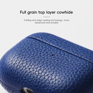 Nouvel arrivage étui de protection en cuir pour écouteurs étui portable pour <span class=keywords><strong>Airpod</strong></span> Pro étui accessoires de couverture d'écouteurs pour Apple <span class=keywords><strong>Airpod</strong></span> Pro - Product Image 3