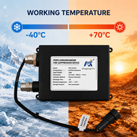 Dispositif d'extinction d'incendie automatique à agent nettoyant Novec 1230 FK-5-1-12 non pressurisé pour atelier industriel