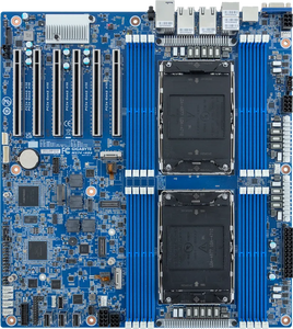 เมนบอร์ดเซิร์ฟเวอร์รุ่นใหม่ MS74-HB0 รองรับซีพียู AMD 6 ตัว แบบ LGA 4710 รองรับ DDR5 PCIe 5.0 6x16 10GbE ขนาด E-ATX - Product Image 1