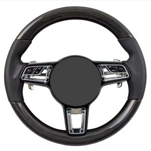 Volante Deportivo Beige para <span class=keywords><strong>Porsche</strong></span> Panamera, Cayenne, Macan, Cayman, <span class=keywords><strong>Boxster</strong></span>, 718, 911, 987, 958, 991.2, 971.2, 997.1. Modificación. - Product Image 6