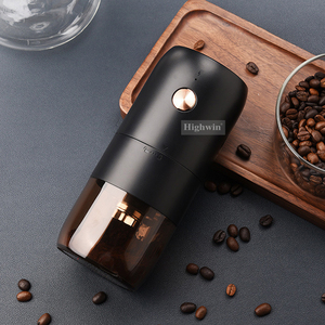 HIGHWIN <span class=keywords><strong>Prix</strong></span> surprise Moulin à café électrique Portable Rechargeable Mini moulin à café électrique avec fraise en acier - Product Image 6
