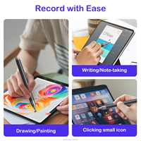 Stylet ABS + PC durable avec pointe remplaçable pour tablettes Android et iPhone 16 téléphones mobiles Compatibilité écran tactile
