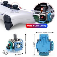 Nouveau joystick analogique 3D ALPS de remplacement pour manette de jeu PlayStation 5 PS5, capteur de direction, module de levier de pouce
