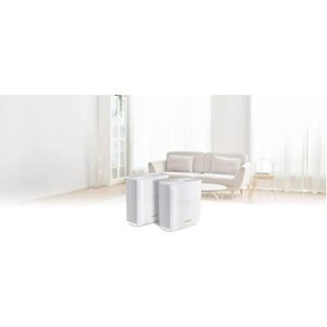 Système Mesh Wi-Fi 6 Tri-Bande ASUS ZenWiFi Xt9 Ax7800 (Lot de 2) AiMesh pour la Maison, le Gaming et les Entreprises, Contrôle par Application, Noir - Vente en Gros - Product Image 1