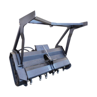 Falciatrice forestale skid steer loader forest mulcher skid steer mulcher forestale skid steer trincia forestale