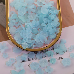 Carcasa de Teléfono Acrílica con Diseño de Camelia y Mariposa, Estilo Icy Frosted Jelly, Accesorios de Resina Rosa para Decoración, Primavera 2024 - Product Image 2