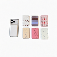 Casing Ponsel Kulit PU Magnetik Kartun Kustom dengan Pelindung 360 Derajat dan Ring Holder Magnetik untuk Ponsel dan Paspor