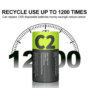 Batería de Litio Recargable IILEER C2 de 3000mAh y 1.5V, Carga Rápida y Conveniente para Electrodomésticos - Product Image 5