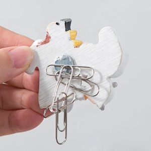 Custom 3D Creative French Chef Fridge Magnet Sticker 4 <strong>Style</strong> <strong>Art</strong> Decoration Funny Resin Cartoon Souvenir <strong>Promotional</strong> <strong>Product</strong> - Product Image 6