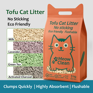 Arena para Gatos de Tofu con Control de pH, Ecológica, Biodegradable, a Base de Plantas, Baja en Polvo, Control de Olores, Desechable por el Inodoro, para Tiendas de Mascotas, Apta para Todos los Gatos - Product Image 6