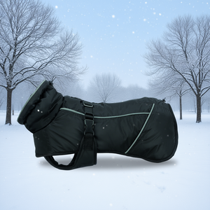 Abrigo de Invierno para Perro Brizon, Talla XS, 30 cm, Color Negro, Chaqueta para Perro, Cálida, Impermeable, para Uso en Exteriores - Product Image 3