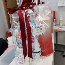 방수 명확한 아름다움 여행 <span class=keywords><strong>Pvc</strong></span> 휴대용 선물 가방 웨딩 선물 가방 재사용 가능한 사용자 정의 로고 투명 - Product Image 6