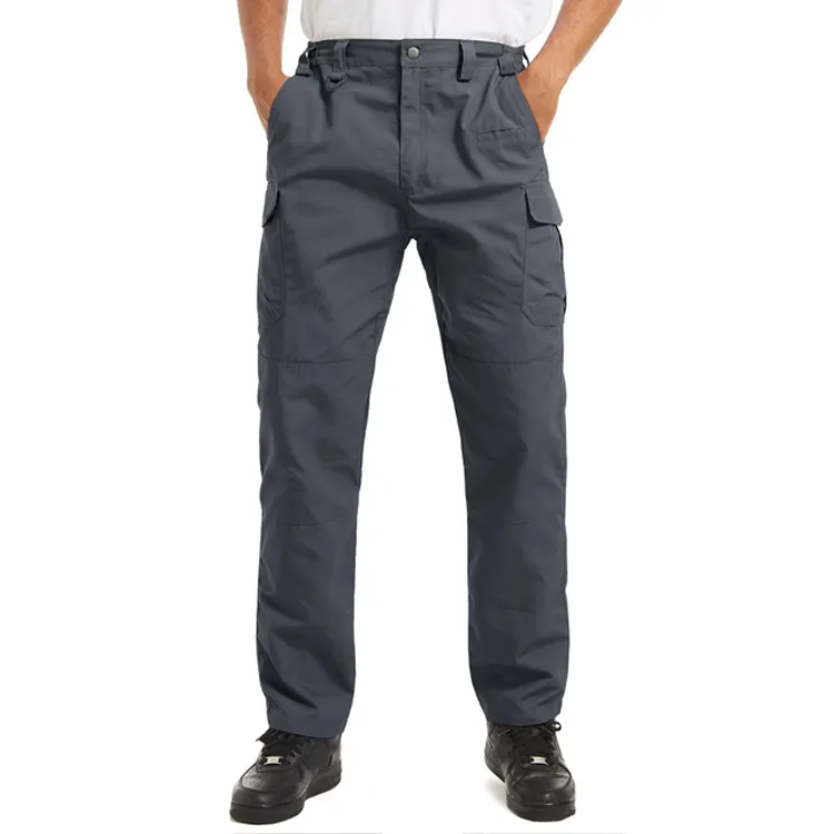 Custom Tactical Waterproof Cargo Pants Sports Ripstop  Breathable Hiking Pants Men Wholesale Workwear Pants Trousers