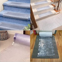 Tapis de protection de tapis en plastique vinyle transparent robuste tapis de sol en plastique couloir de cuisine tapis de zone pour escaliers de sol de bureau à domicile