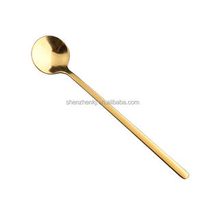 Offre Spéciale Miel Cuillères À Café Mélange Cuillère Salade Ensemble Corée Soupe à Long Manche Cuillère À Café Cuillère De Cuisine Gadget Outils Accessoires - Product Image 1