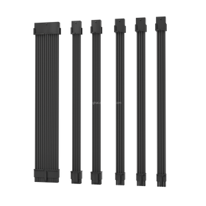 18AWG 30cm Sleeved Power Supply <strong>Extension</strong> <strong>Cable</strong> Kit 24pin ATX 2x 4+4pin EPS 3x 6+2pin PCI-E PSU ATX PCIe - Product Image 1