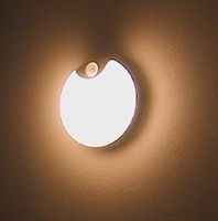 Nouvelle conception Simple Dimmable magnétique corps humain Induction veilleuse avec capteur de mouvement lampe de chevet couloir veilleuse