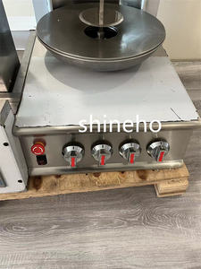 Shineho Bonne Vente Gaz Doner <span class=keywords><strong>Robot</strong></span> Coupe <span class=keywords><strong>Automatique</strong></span> Shawarma <span class=keywords><strong>Kebab</strong></span> Coupe Viande Coupe <span class=keywords><strong>Automatique</strong></span> Rotatif 4 Brûleurs Shawarma - Product Image 4