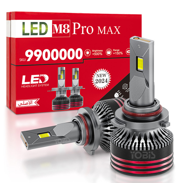 Yobis Auto Led Light H11 H4 H7 Headlight 60w M8 Led Headlight Car Led Lamps