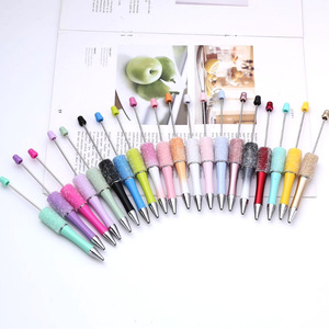 עט חרוזים מפלסטיק בציפוי UV נוצץ וצבעוני, עיצוב חדש לשנת 2026, עשה זאת בעצמך, בצורת כוכבים וסוכריות יהלום. - Product Image 1