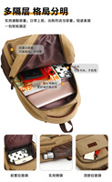 Tas punggung Travel Multifungsi, ransel Laptop tahan lama, tas perjalanan bisnis sekolah multifungsi desain baru multifungsi kapasitas besar kasual terlaris