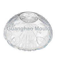 Moule personnalisé en plastique transparent pour assiette à fruits, moule d'injection PS PET, conception de motif, moule pour assiette à dîner, fabricant de Taizhou